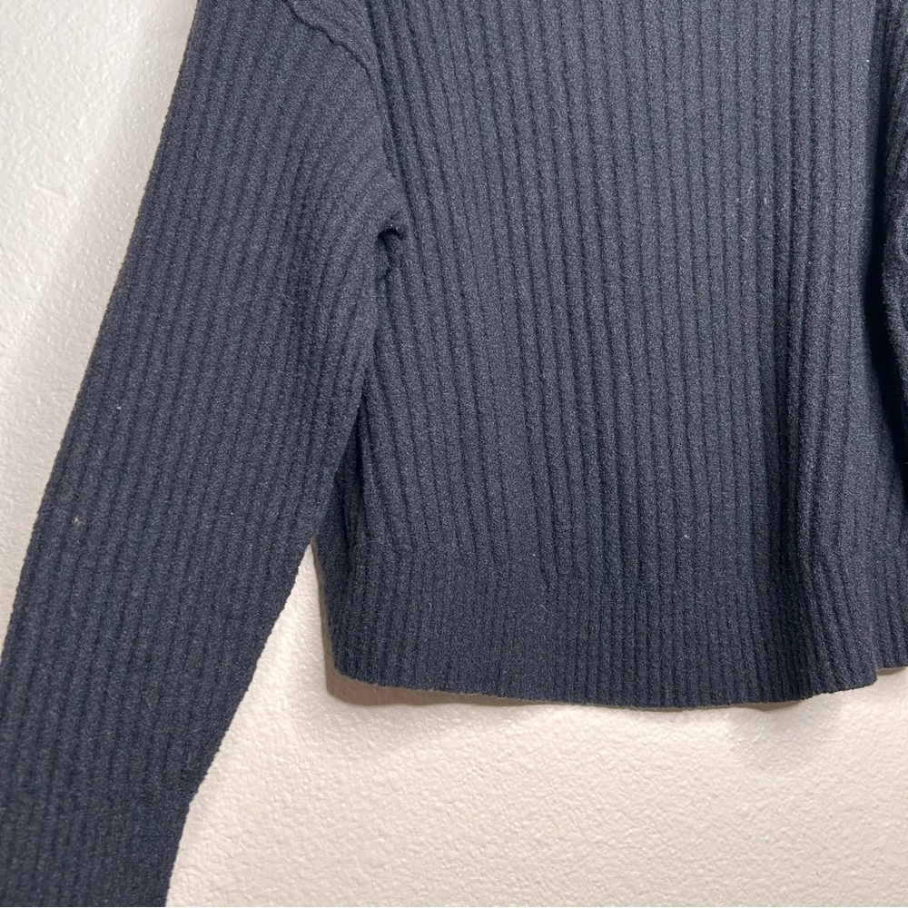 Free People Cocoa Henley Pullover Black extra small - Picture 9 of 13